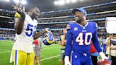 LA Rams All Wore "Choose Love" Helmet Decals For Last Night's Season Opener Against Buffalo Bills