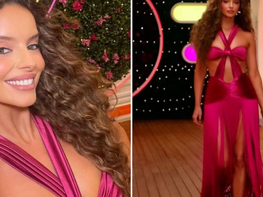 Maura Higgins looks incredible as she goes braless in barely there cut out dress