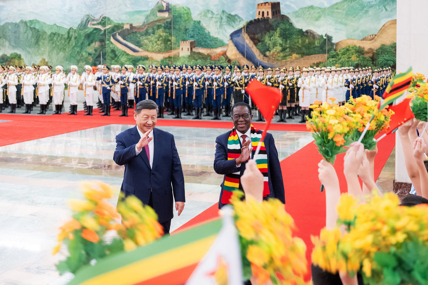 $50 billion, a million jobs and a red carpet welcome: China woos Africa as U.S. struggles to keep up