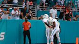 Tyreek Hill hits handcuff celebration after 80-yard touchdown following incident with police before Jaguars game