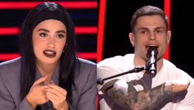 Lali Espósito le tiró onda a un participante de Factor X, pero omitió un detalle: la novia de él estaba en el estudio