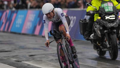 Brownsburg cyclist Chloé Dygert wins bronze despite crash in time trial