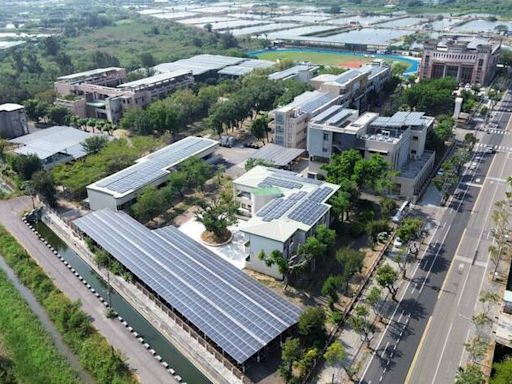 台南推動綠能校園 101校太陽光電球場冠全國