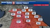 Near-record highs expected Wednesday in Central Florida