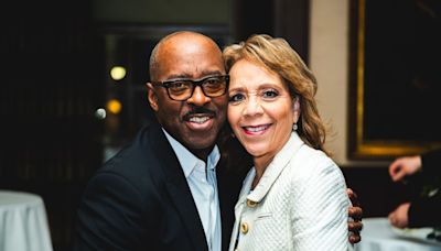 Actor Courtney B. Vance and Dr. Robin L. Smith Center Black Men's Mental Health In Their Book 'The...