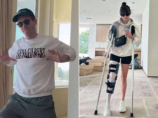 Shaun White Shakes His Booty in “Vampire Diaries” Merch for Girlfriend Nina Dobrev as She Recovers from Bike Accident
