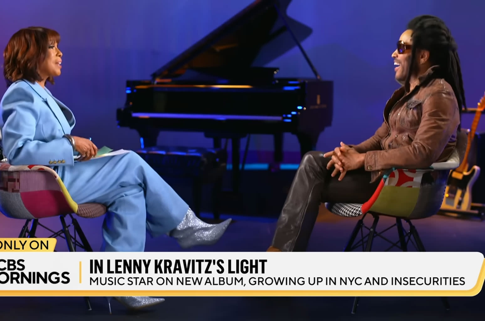 Gayle King Shoots Her Shot at Lenny Kravitz in Viral Interview Moment