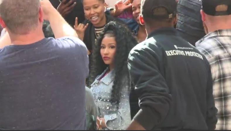 WATCH: Nicki Minaj surprises fans at Tower City