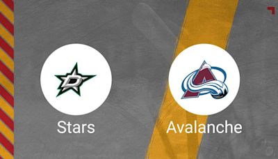 Stars vs. Avalanche NHL Playoffs Second Round Game 1 Injury Report Today - May 7