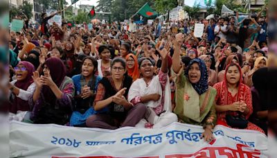 100 Injured As Bangladesh Students Clash In Job Quota Protests