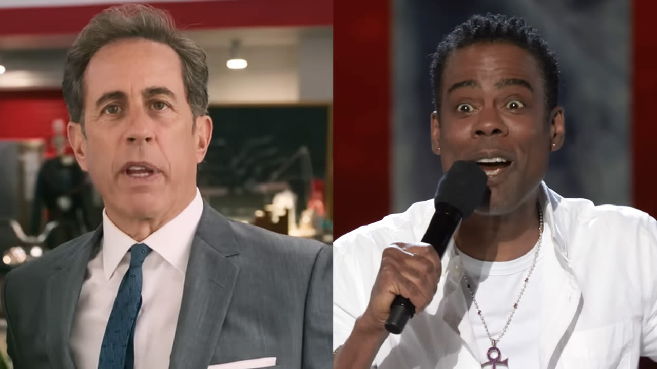 Apparently, Jerry Seinfeld Wanted Chris Rock For An Oscars Slap Redemption Scene In Unfrosted...