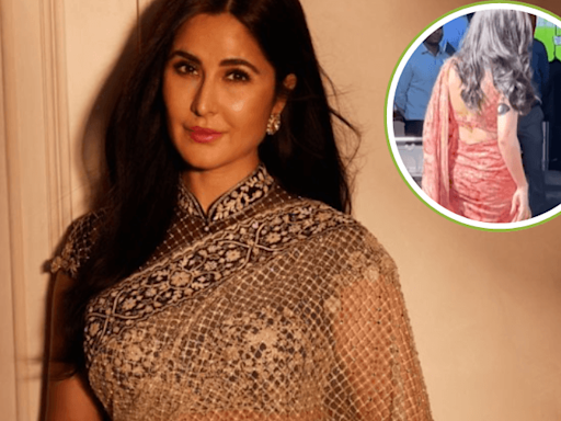 Katrina Kaif wearing a diabetes monitor has left fans worried: "Hope she is not unwell"