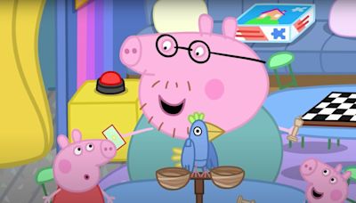 La noche de juegos con Peppa Pig que ves como maratón de capítulos en YouTube