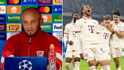 Vincent Kompany gave the coldest response to people claiming the Bayern Munich job was 'too big' for him