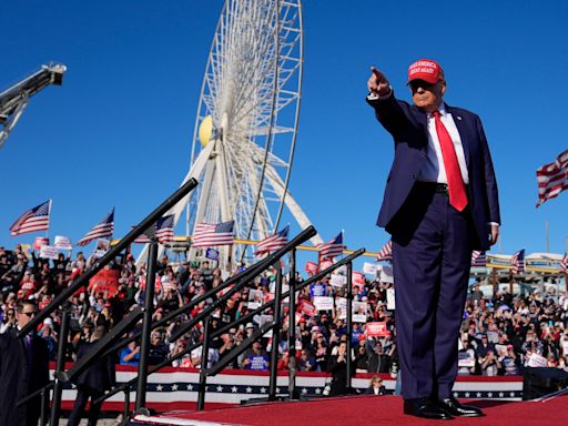 Trump tells Jersey Shore crowd he's being forced to endure 'Biden show trial' in hush money case