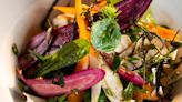 Shaved root vegetable salad recipe