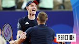 Paris 2024 Olympics video: Andy Murray and Dan Evans react to second round men's doubles victory