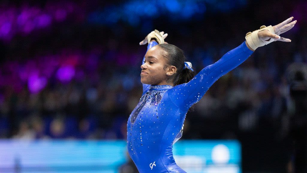 How Shilese Jones Dominated Gymnastics After Breaking Her Ankle, Back In A Car Accident
