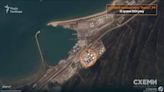 Media posts satellite images showing aftermath of Ukrainian strikes on Crimean port