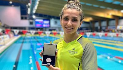 Alba Herrero, nadadora de Elda, prepara en los Pirineos el sueño de los Juegos Olímpicos