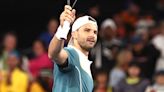Grigor Dimitrov upsets Carlos Alcaraz in Miami quarterfinals for 40th Top 10 win of career | Tennis.com