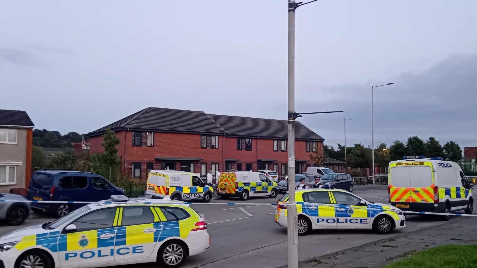 Two held over murder of man at house