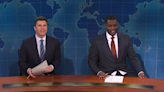 ‘SNL’s Weekend Update Pokes Fun At Jon Voight, New ‘Lord Of The Rings’ Series & Colin Jost And Pete...
