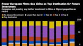 EU Firms’ Appetite For China Investment Sinks to Record Low