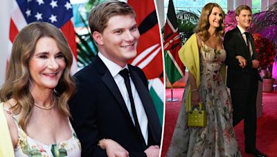 Melinda Gates’ son, Rory, make rare appearance at White House State Dinner