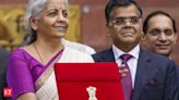 Nirmala Sitharaman dons elegant white and magenta saree for historic 7th Budget - Nirmala Sitharaman presents Budget