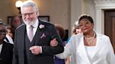 Inside “Night Court's” Big Finale Wedding — Featuring a Surprise Return for Roz!