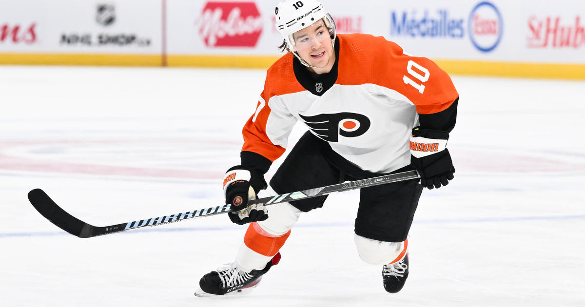 Philadelphia Flyers re-sign forward Bobby Brink to two-year contract