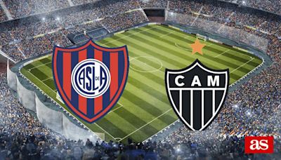 San Lorenzo de Almagro vs Atlético Mineiro: estadísticas previas y datos en directo | Copa Libertadores 2024