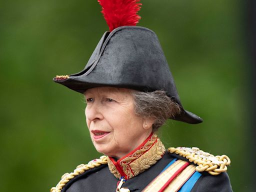 Real reason Princess Anne doesn't dress like other royal ladies during Trooping the Colour