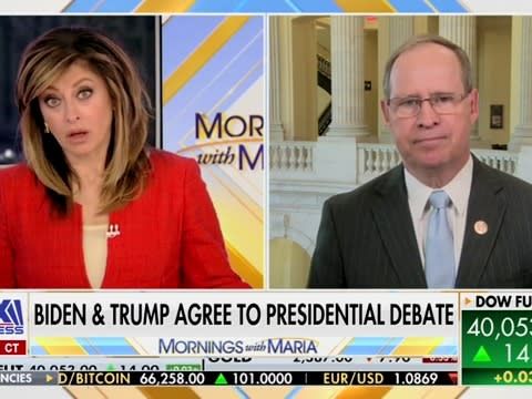 MAGA Rep’s Insane Biden Claim Is Too Much Even for Maria Bartiromo