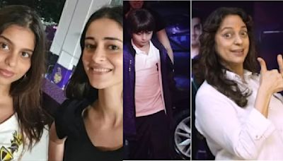 Suhana Khan, AbRam, Ananya Panday cheer for KKR at Eden Gardens match: ‘When we have their support, aur kya chahiye?’