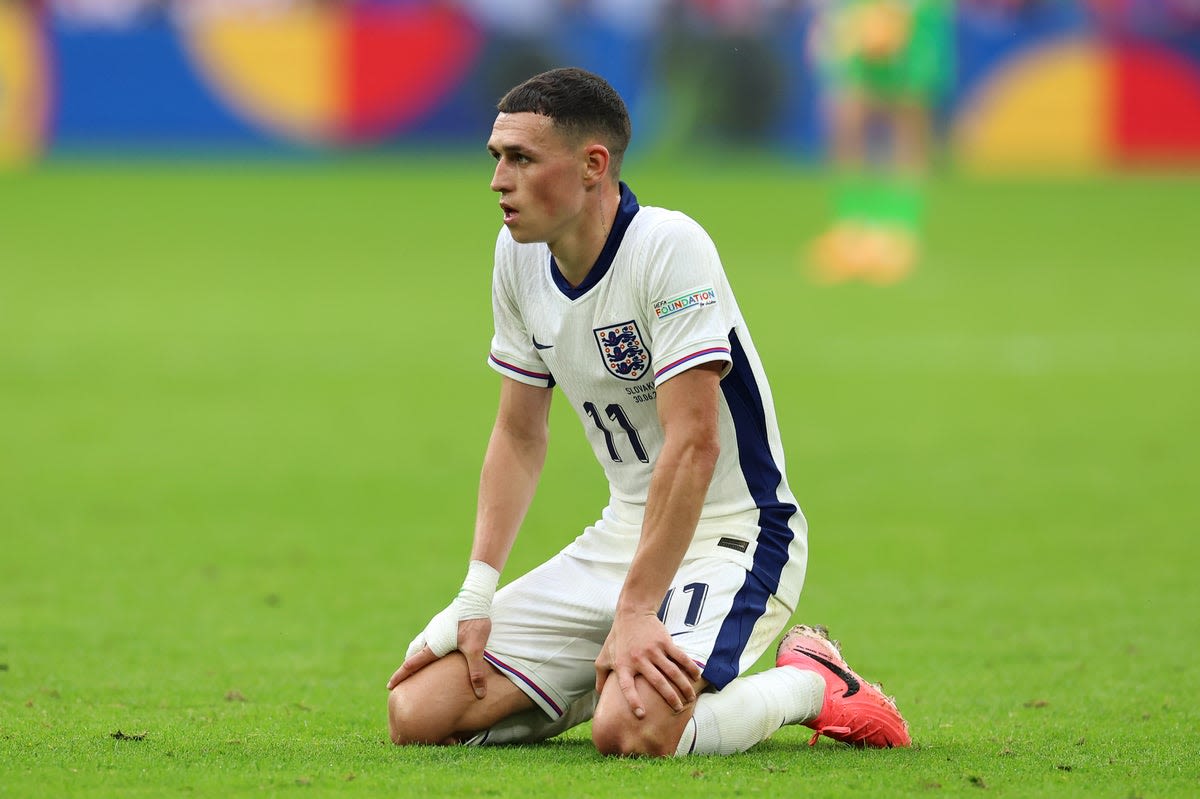 England v Slovakia player ratings with Phil Foden and Kyle Walker among woeful Euro 2024 performers