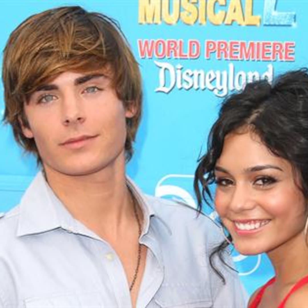 Vanessa Hudgens and Zac Efron's On Set Romance Explored in Upcoming High School Musical Book - E! Online