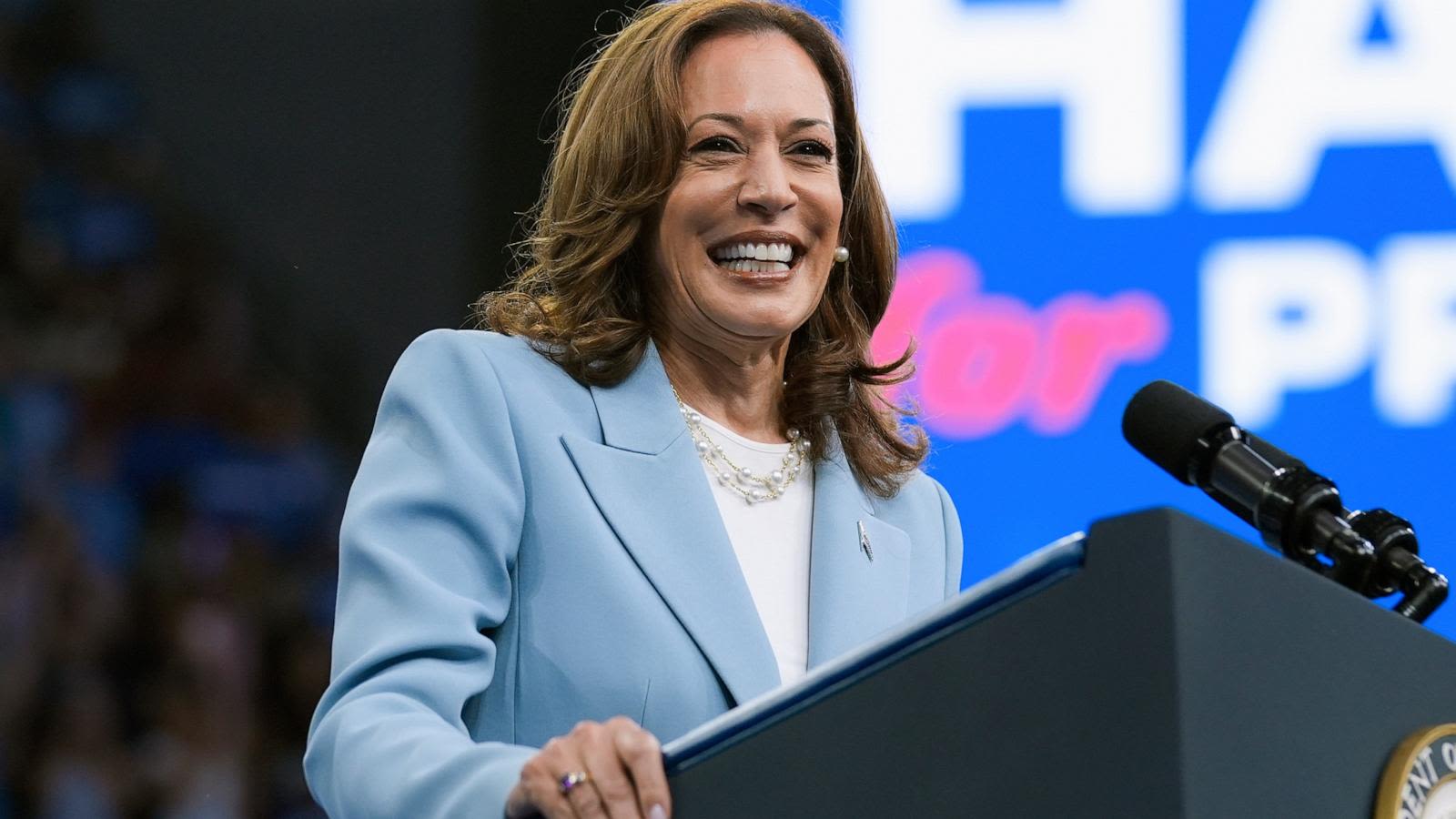 Vice President Kamala Harris nears the end of search for running mate -- with the choice in her hands