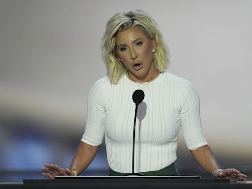 Watch former reality star Savannah Chrisley's speech at the Republican National Convention