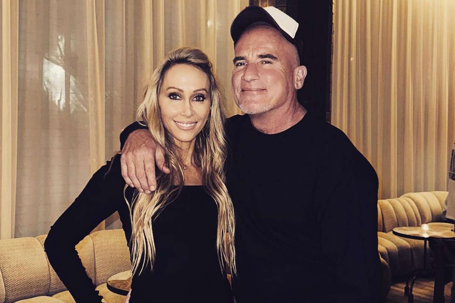 Tish Cyrus Says She Went to Therapy with Husband Dominic Purcell 'Two Weeks In' to Dating: 'It Was So Cool'