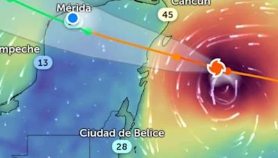 Alerta Roja en Yucatán por Huracán Beryl