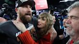 Watch Travis Kelce carry Taylor Swift before 'I Can Do It With a Broken Heart' at Eras Tour