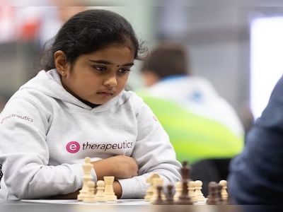 Indian-origin schoolgirl chess prodigy to be the youngest ever to represent England in international sport - CNBC TV18