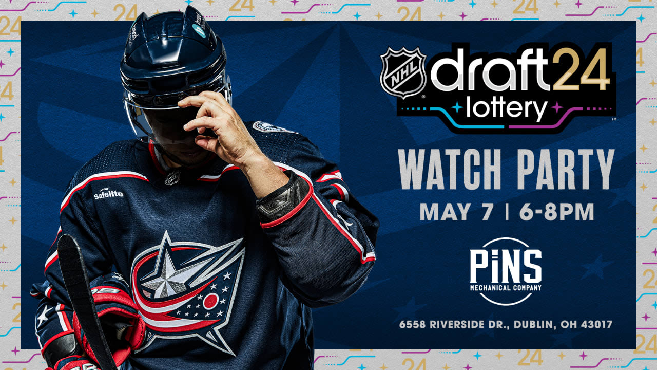 Blue Jackets to host Draft Lottery Watch Party on Tuesday | Columbus Blue Jackets