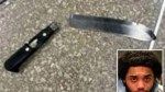 Knife-wielding maniac punches two NYPD cops, breaks police car window with officers inside: sources