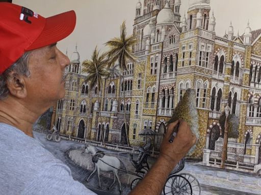 Gallery FPH: Burma-Born Artist Aman Displays His Paintings In Aamchi Mumbai, Says 'Gothic Architecture In SoBo...