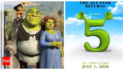 'Shrek 5' officially CONFIRMED with Mike Myers, Eddie Murphy and Cameron Diaz returning; eyes July 2026 release | - Times of India