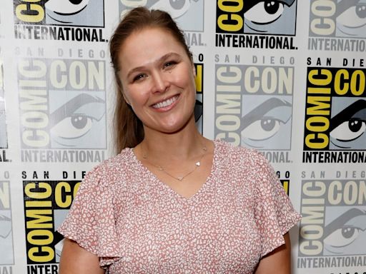 Ronda Rousey Couldn’t Resist Making Pregnancy Announcement At Comic-Con