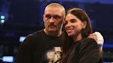 Oleksandr Usyk's wife was happy that his fight with Tyson Fury was delayed